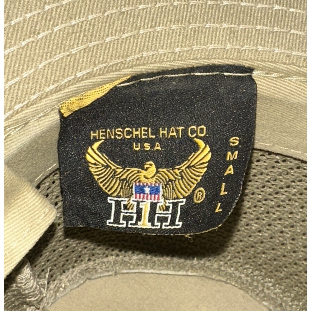 Henschel Hat Co USA Aussie Breezer Hat Men's Size Small Mesh Crown Olive Khaki - Picture 5 of 11